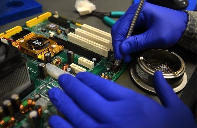 thay the linh kien hu hong phuc hoi thiet bi