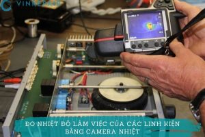 do nhiet do linh kien bang camera nhiet